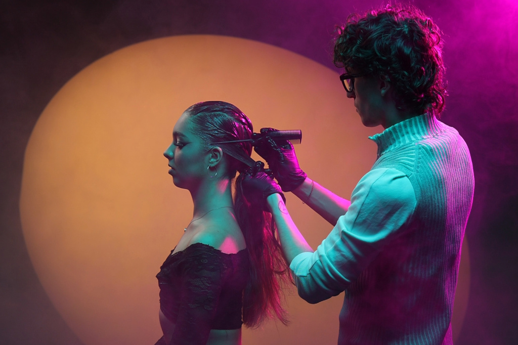 Мастер-класс по прическе для бальных танцев